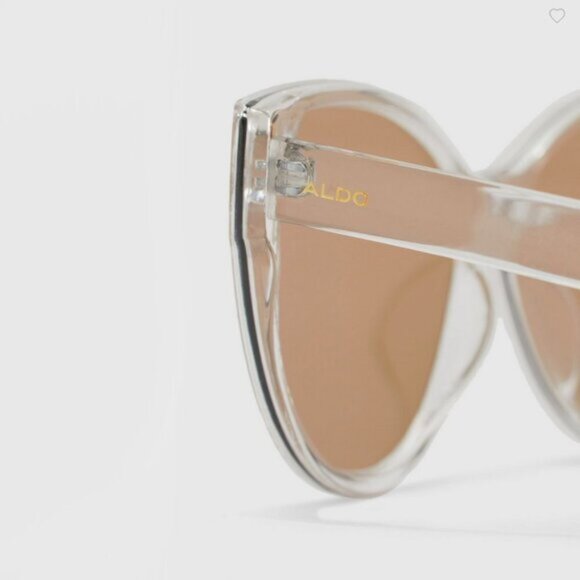 NWT Aldo gold cat eye mirrored lens sunglasses - Picture 4 of 9